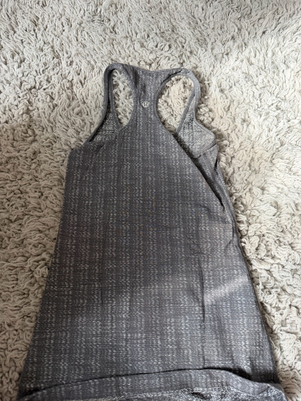 Gray Racerback Tank - Picture 2 of 2